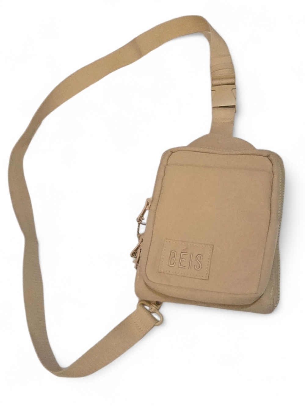 BÉIS Beige Crossbody Travel Bag